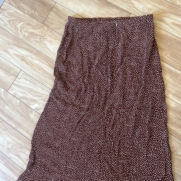 Mng polka dot skirt with buttons - Picture 4 of 5